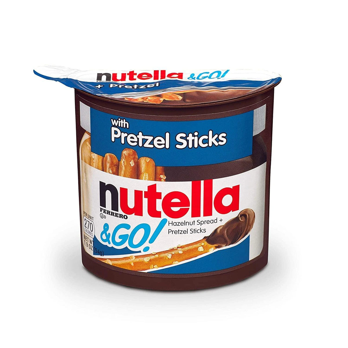 Nutella & Go! Hazelnut Spread & Pretzel Sticks - 1.9oz