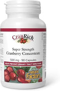 Natural Factors Organic Cranberry Supplement 500mg 90 Capsules