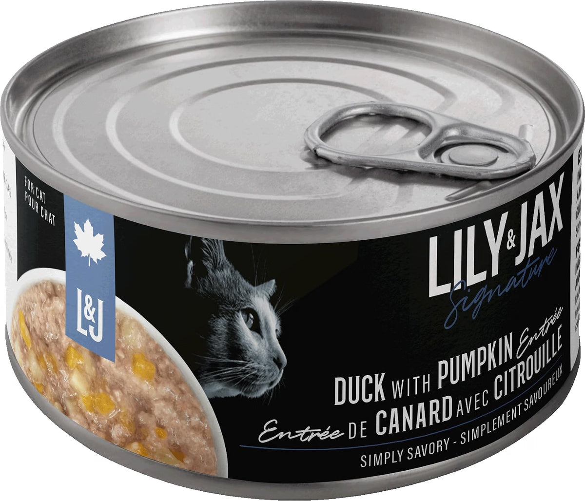 Lily & Jax Duck and Pumpkin Cat Food 85 g