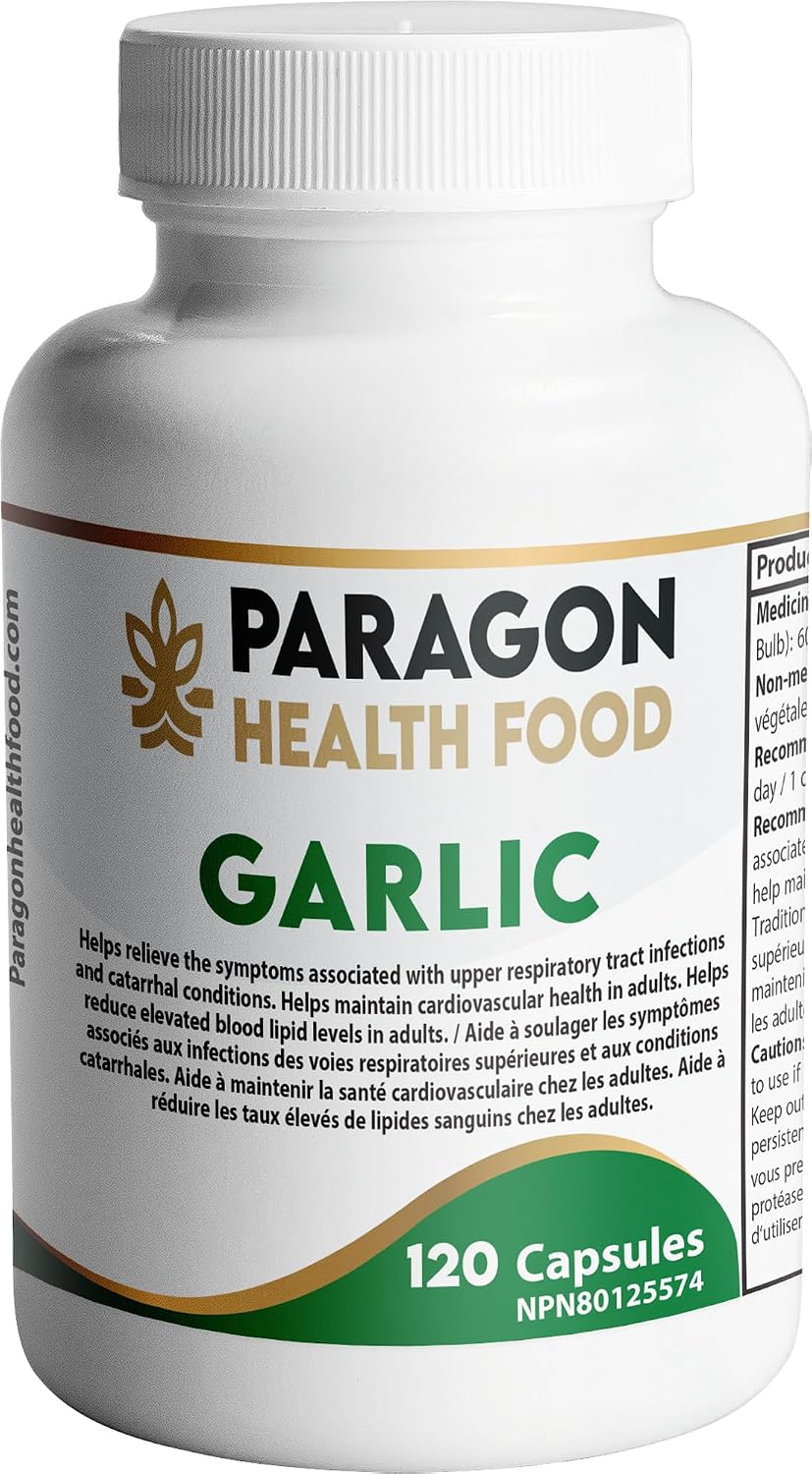 Paragon Health Foods Garlic 120Capsules