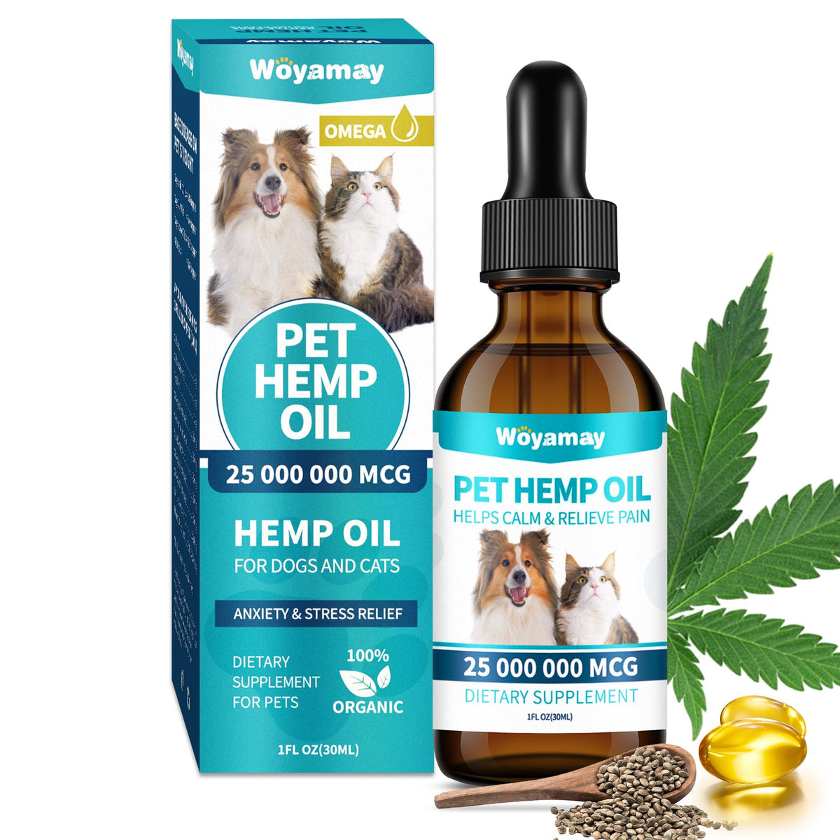 Woyamay Pet Hemp Oil 30ml