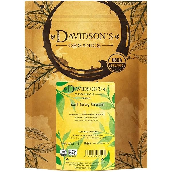 Davidson Organic Tea 6311 Bulk English Breakfast Tea