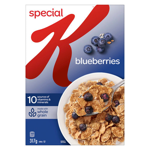 Special K Kellogg's Special K Blueberry Cereal, 317 gram