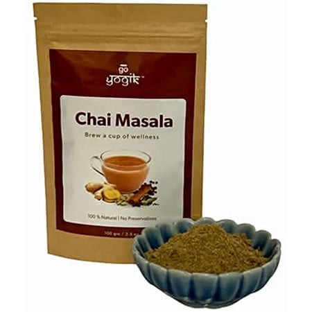 Chai Tea Spice Mix | Go-Yogik Aromatic Chai powder100g(80cups)
