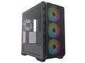 Montech E-ATX Mid Tower Computer Case with ARGB Fans Black