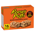 Reese's Puffs - Family Pack Size - Peanut Butter and Cocoa Flavour Cereal Bars, Pack of 16 Bars