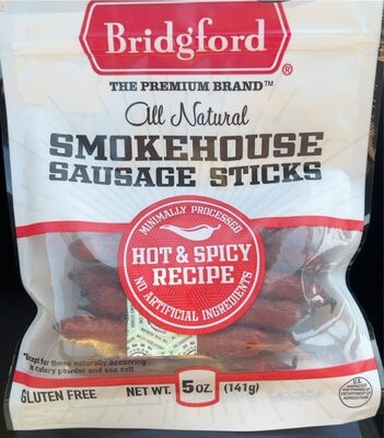 Smoked Sausage Sticks Hot & Spicy 5 oz