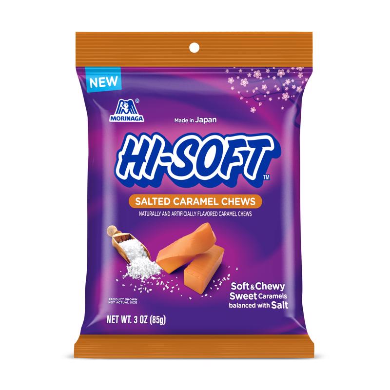 Salted Caramel Chewy Candy 3 Oz Bag