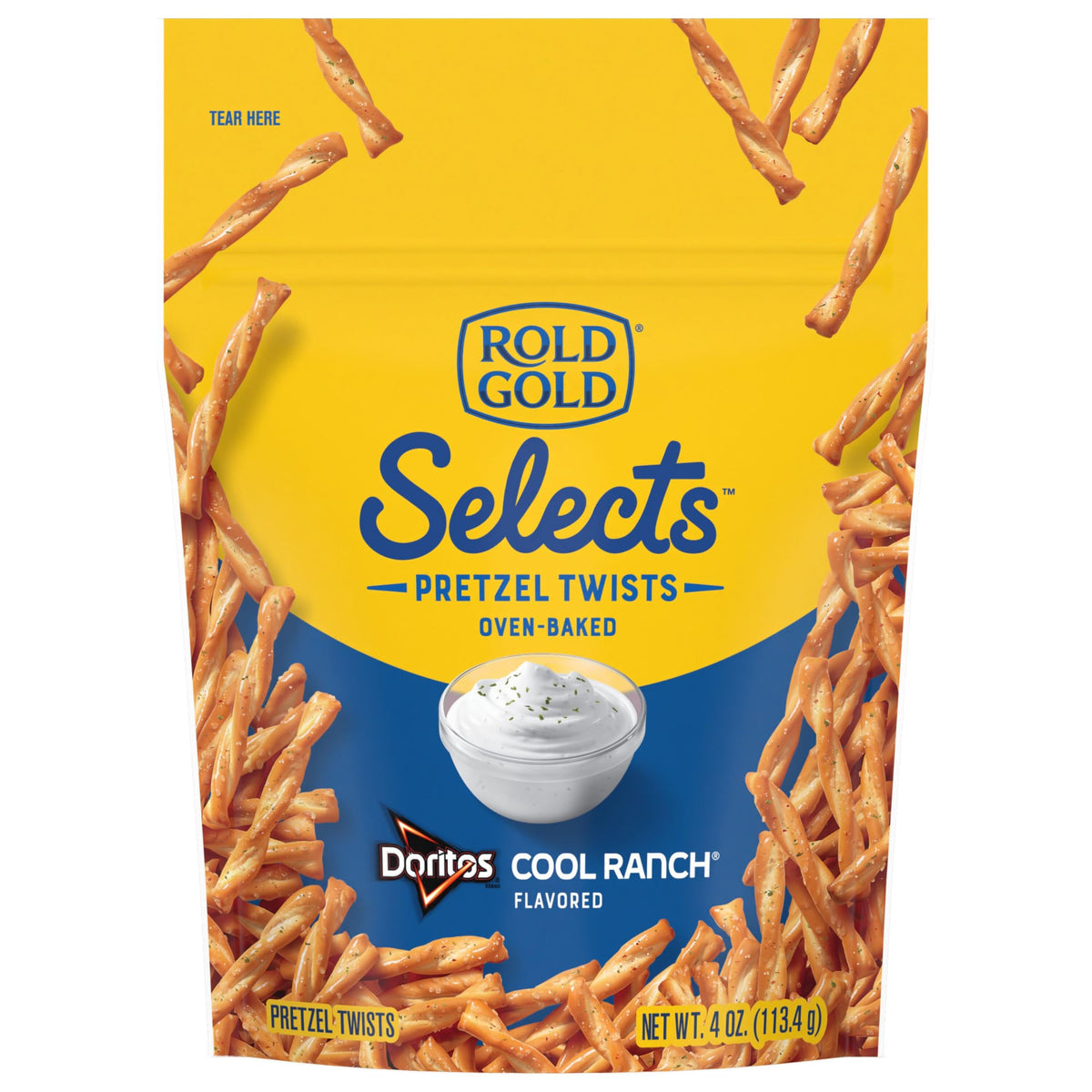 Rold Gold Selects, Cool Ranch Pretzel Twists, 4 Oz