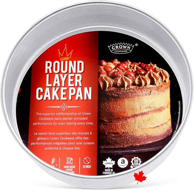 Crown 10 inch Cake Pan, 2" Deep,