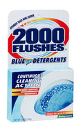 2000 Flushes Automatic Toilet Bowl Cleaner Blue plus Detergents 100g