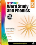 Spectrum Grade 5 Word Study and Phonics Workbook, Language Arts Book Covering Vocabulary