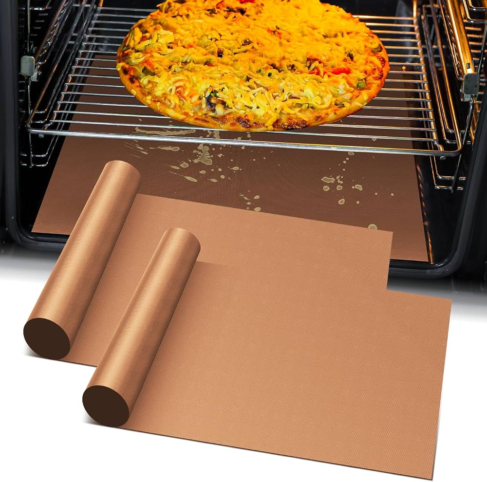 2 Pack Reusable Oven Liner