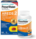 Bausch + Lomb, PreserVision Areds 2 Formula Soft Gels, 60 Softgels