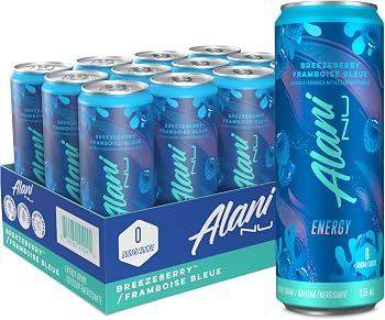 Alani Nu Energy 12x355ml, Breezeberry/Cosmic Stardust