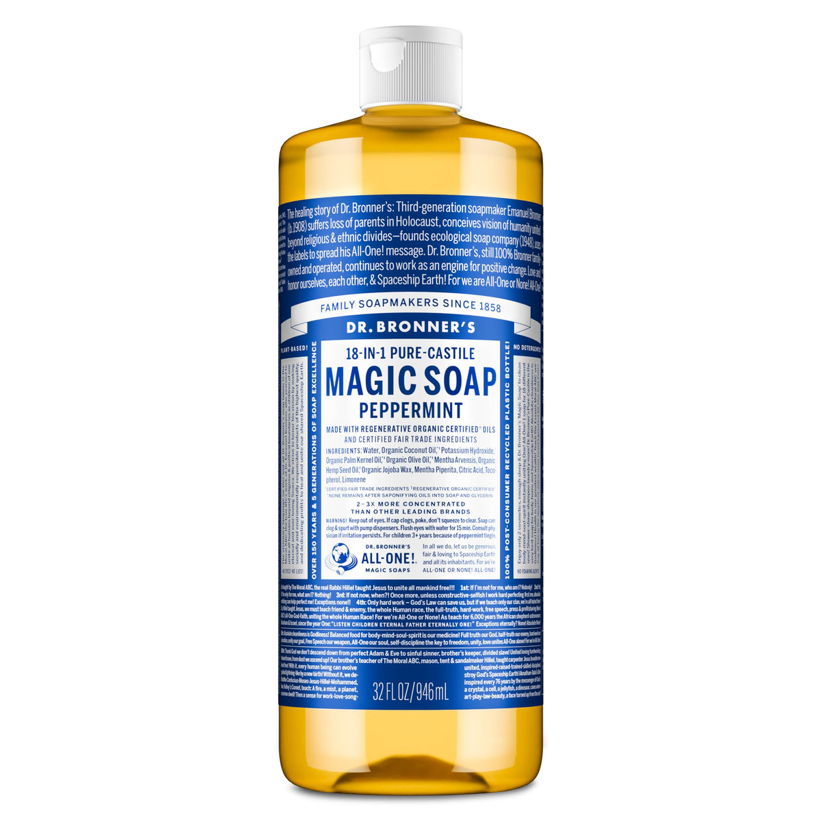 18 in 1 Castile Soap 946ml