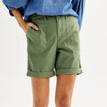 Petite Sonoma Goods for Life Utility Bermuda Shorts, Women's