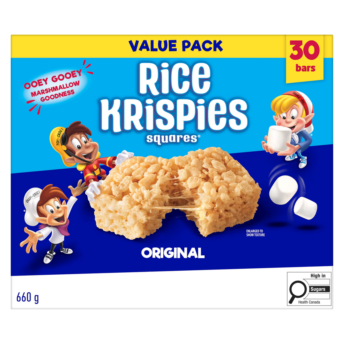 Kellogg's Rice Krispies Squares Bars 660g