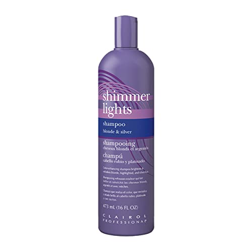 Clairol Professional Shimmer Lights Blonde Toning Shampoo - 16 Fl Oz