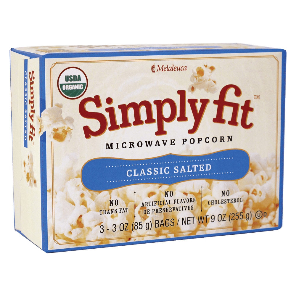 Simply Fit Microwave Popcorn Classic 255g