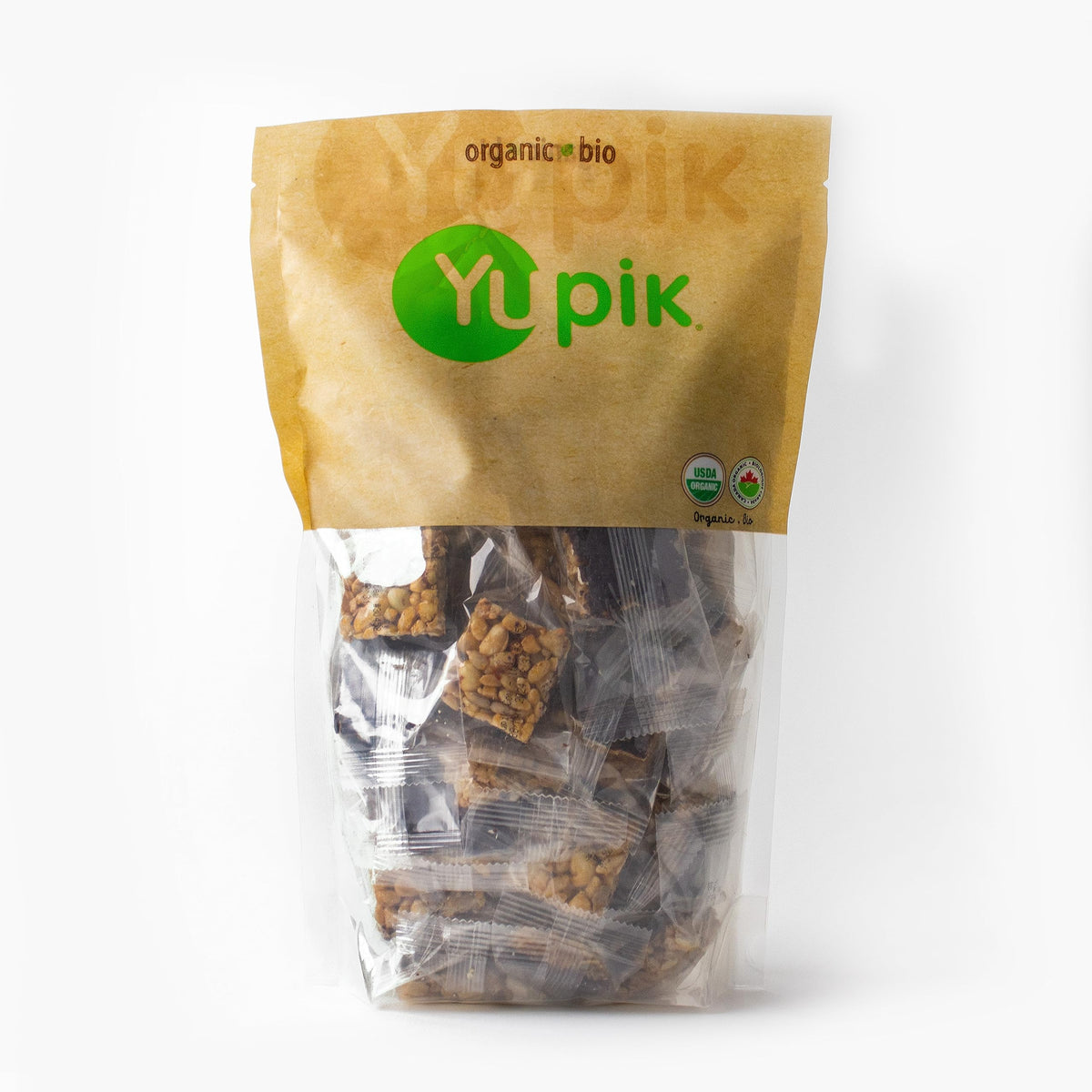 Yupik Organic Dark Choco Peanut Butter Mini Bars, 454