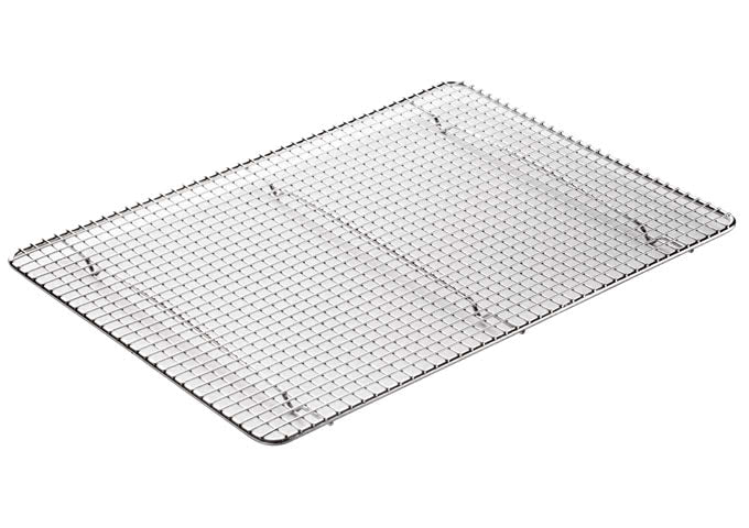 Wire Sheet Pan Grate, Stainless Steel - Half Size - 12 X 16.5 in