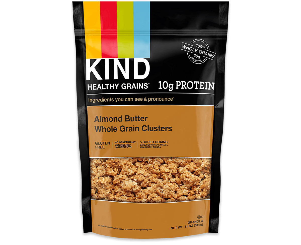 KIND Bars, Healthy Grains®, Granola Clusters, Almond Butter, 11 Oz
