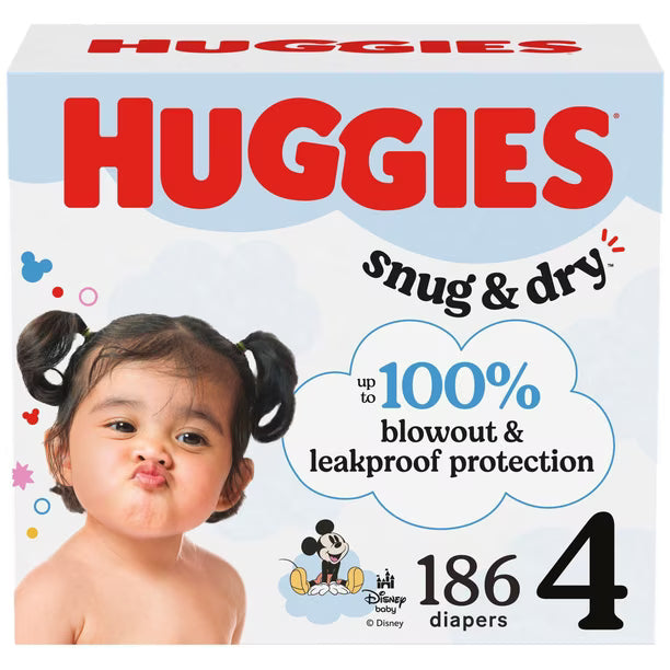 Huggies Snug & Dry Diapers - Size 4