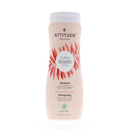 ATTITUDE Colorlast Hair Shampoo,Avocado Oil and Pomegranate, 473 mL