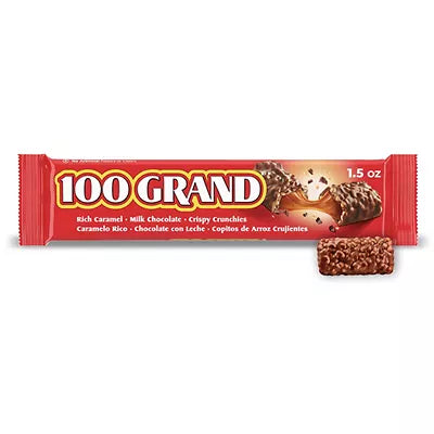 Grand King Size Chocolate Caramel Candy Bars 2.2oz