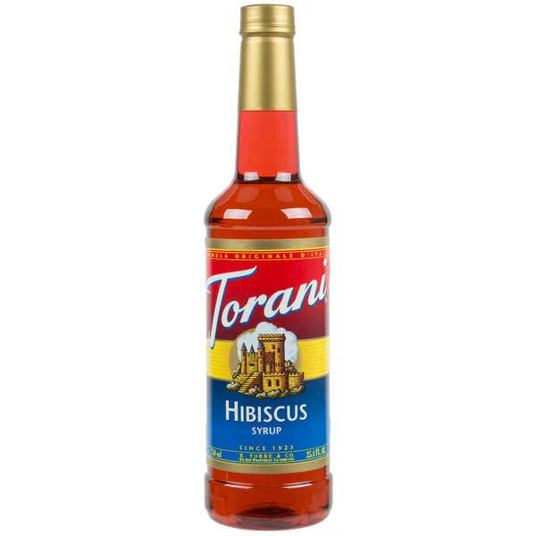 TORANI Hibiscus Syrup PET (Plastic) Bottle 750ML