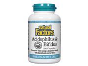 Acidophilus & Bifidus 180 Caps by Natural Factors