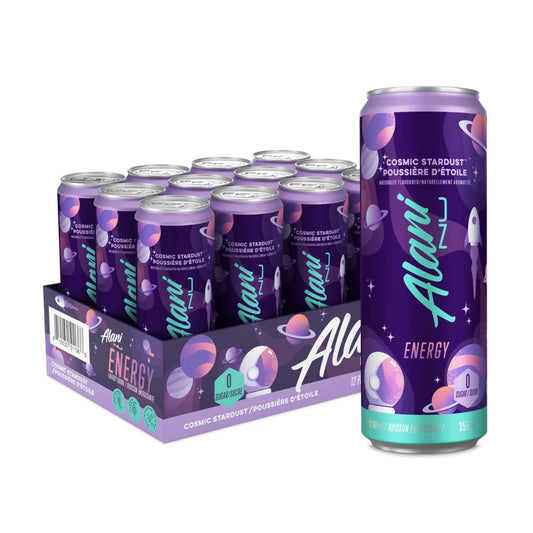 Alani Nu Energy 12x355ml, Breezeberry/Cosmic Stardust