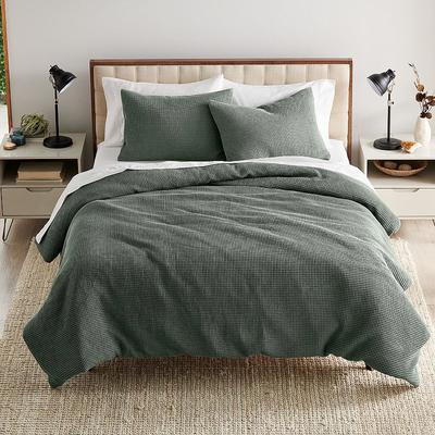 Sonoma Goods for Life® Andorra Waffle Comforter Set with Shams, Green