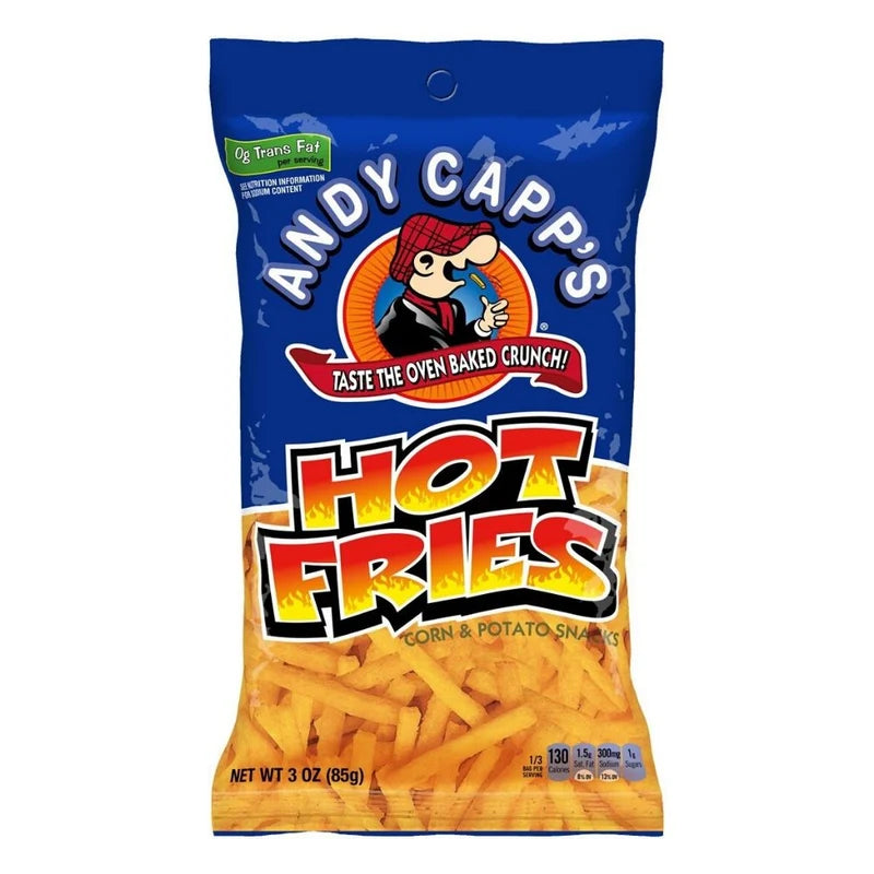 Andy Capp's Hot Fries Snack 3 Oz