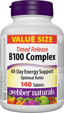 Webber Naturals B 100 Complex Time Release