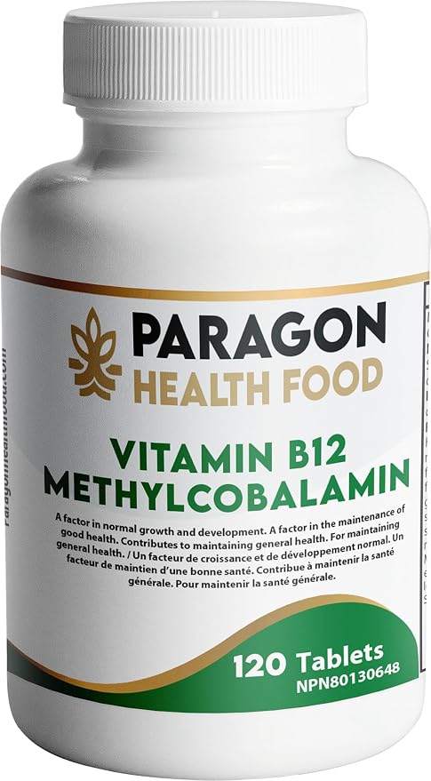 Vitamin B12 Methylcobalamin (1,000 mcg) 120 Tablets