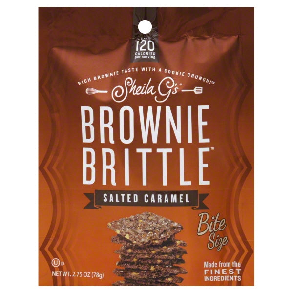 Brownie  Briittle  Salted Caramel 2.75 oz