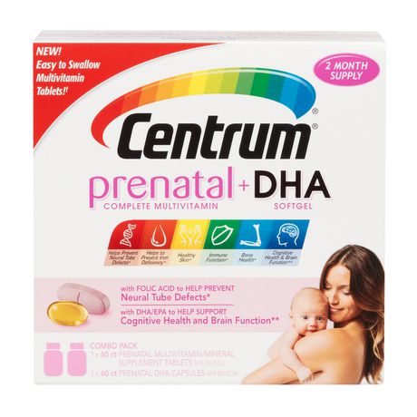 Centrum Complete Prenatal Multivitamin + DHA