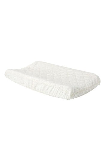 Pehr Blue Pin Dot Change Pad Cover