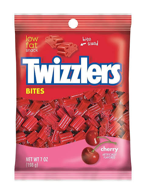 Twizzlers Bites Cherry Flavored Licorice Candy