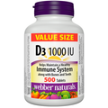 Webber Naturals D3 1000 Iu