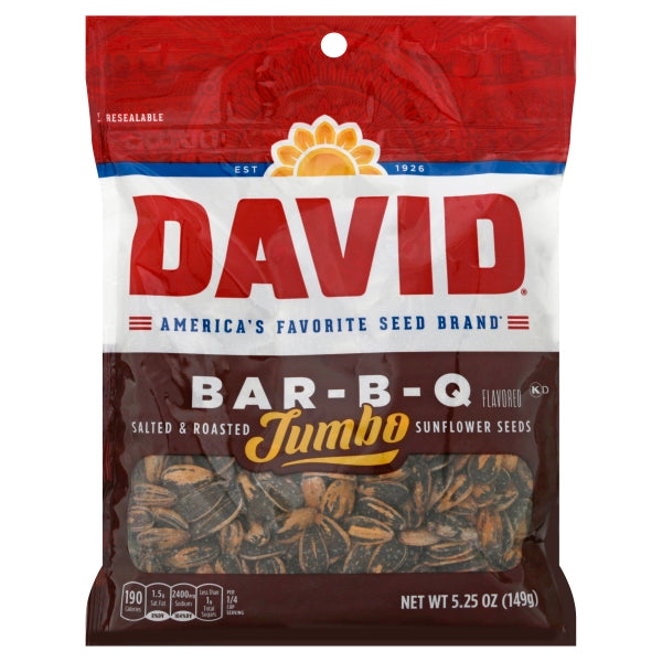 DAVID BBQ Sunflower Seeds