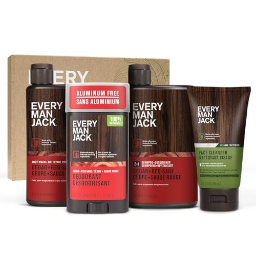 Every Man Jack Men’s Sea Minerals + Citron Body Set