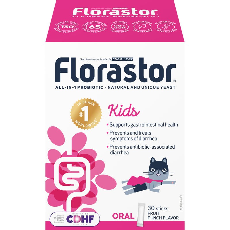Florastor Kids All-in-1 Probiotic Fruit Punch