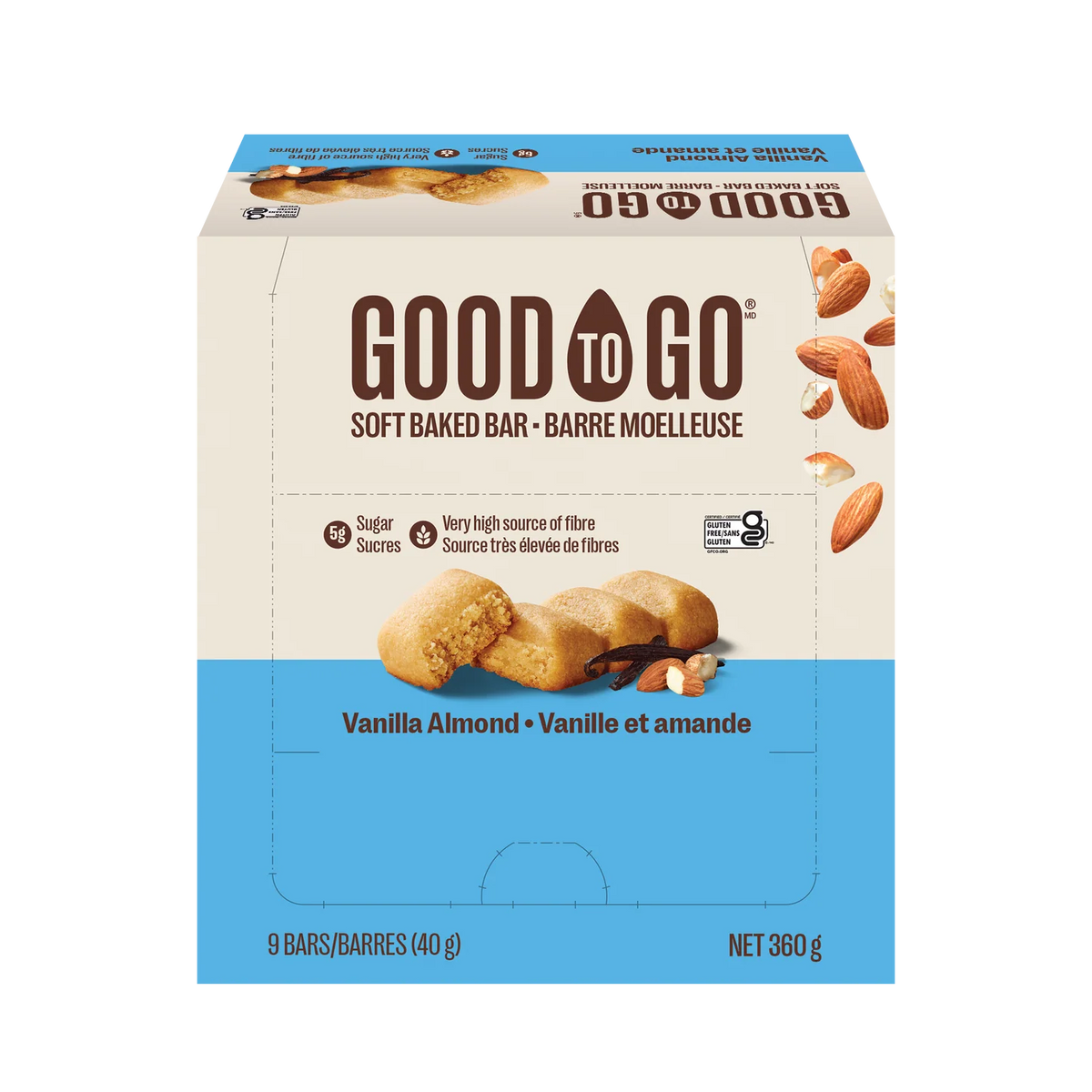 Good To Go Soft Baked Bars 360g