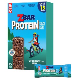 CLIF KID ZBAR PROTEIN Chocolate Mint Granola Bar  19.05oz/15pk
