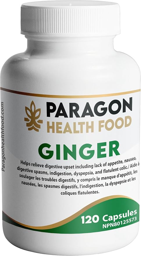 Ginger 750mg 120 Vegetarian Capsules