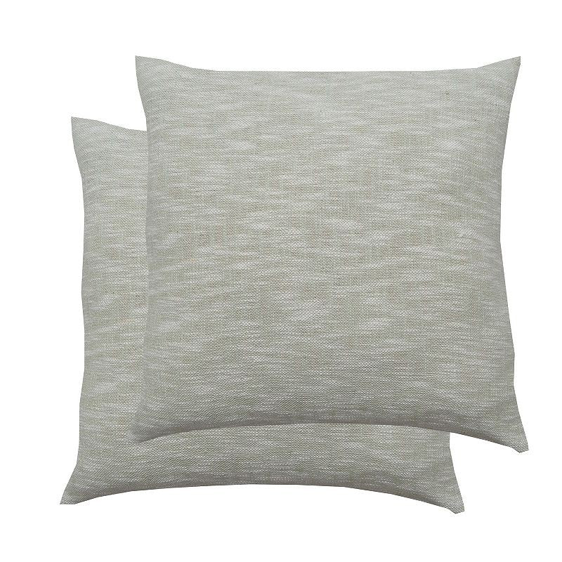 Sonoma Goods for Life Textured Slub Solid Pillow Green