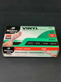 Rhino VC4 Clear Vinyl Gloves